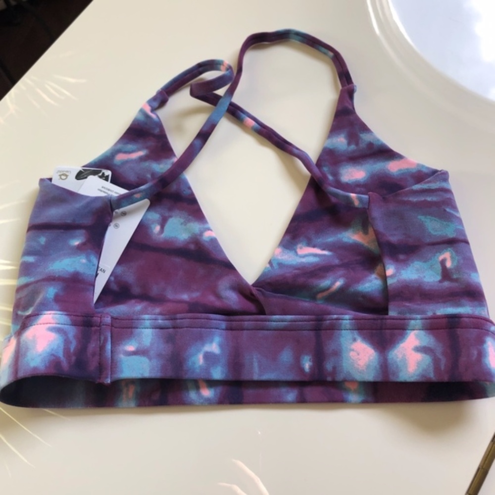 NWT Liquido Twisted Bra Deep Ocean - Picture 2 of 6